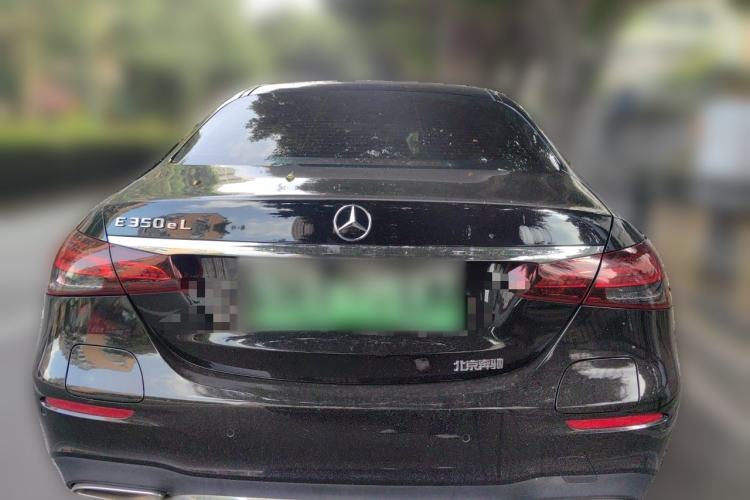 Used Mercedes-Benz E-Class New Energy 2021 E 350 e L Plug-in Hybrid Sports Sedan Rear