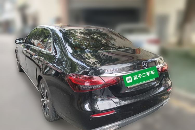 Used Mercedes-Benz E-Class New Energy 2021 E 350 e L Plug-in Hybrid Sedan Rear Left 45 Deg