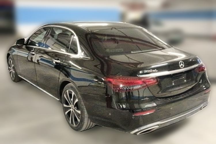 Used Mercedes-Benz E-Class New Energy 2021 E 350 e L Plug-in Hybrid Sedan Rear Left 45 Deg