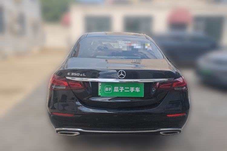 Used Mercedes-Benz E-Class New Energy 2021 E 350 e L Plug-in Hybrid Sedan Rear