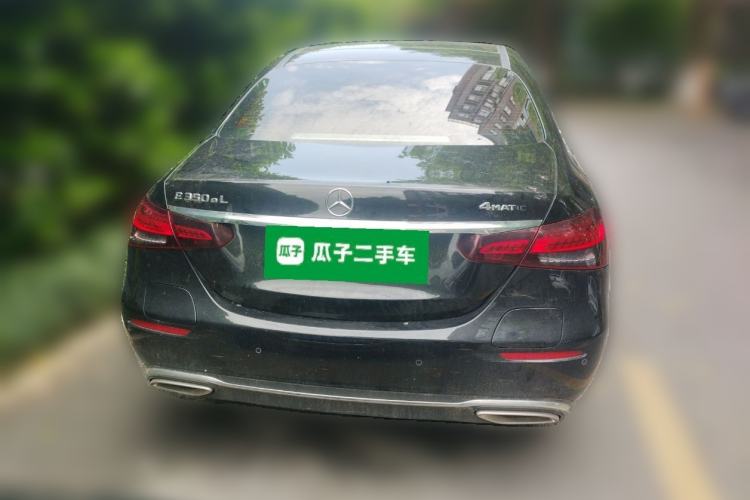 Used Mercedes-Benz E-Class New Energy 2021 E 350 e L Plug-in Hybrid Sedan Rear