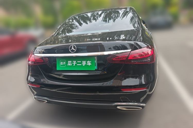 Used Mercedes-Benz E-Class New Energy 2021 E 350 e L Plug-in Hybrid Sedan Rear