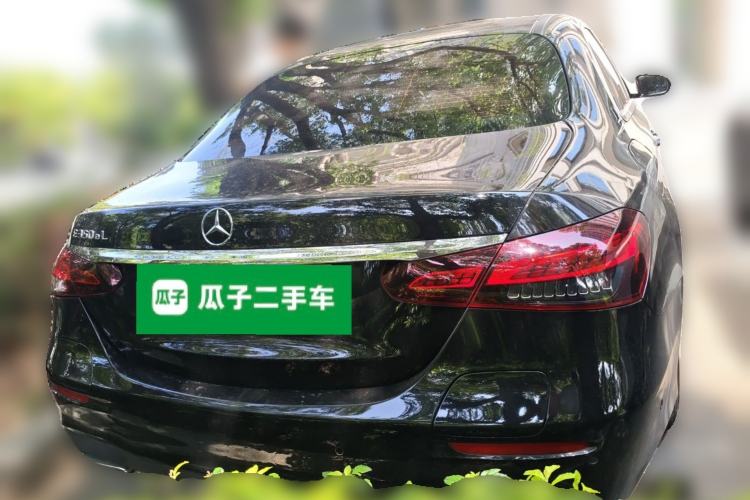 Used Mercedes-Benz E-Class New Energy 2021 E 350 e L Plug-in Hybrid Sports Sedan Rear