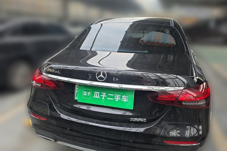 Used Mercedes-Benz E-Class New Energy 2021 E 350 e L Plug-in Hybrid Sedan Rear