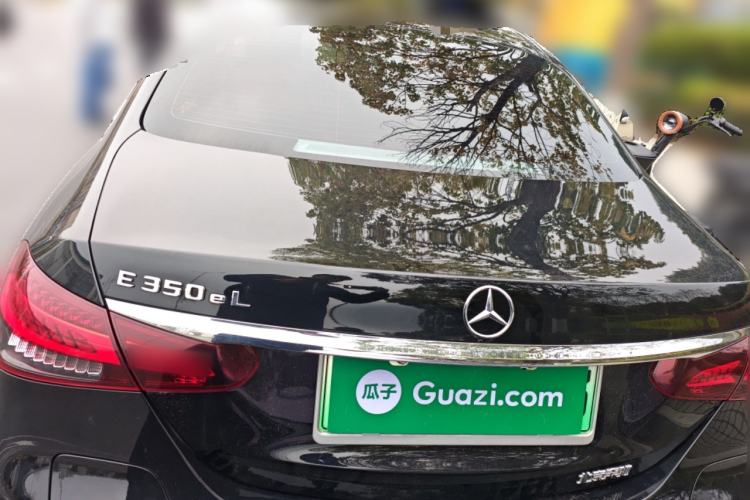 Used Mercedes-Benz E-Class New Energy 2021 E 350 e L Plug-in Hybrid Sports Sedan Rear