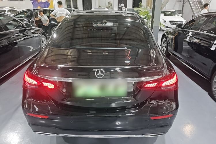 Used Mercedes-Benz E-Class New Energy 2021 E 350 e L Plug-in Hybrid Sports Sedan Rear