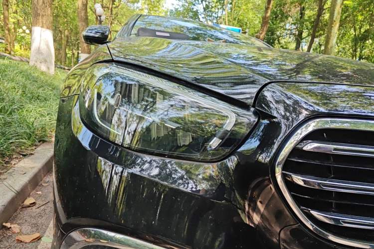 Used Mercedes-Benz E-Class New Energy 2021 E 350 e L Plug-in Hybrid Sedan Right Front Headlight