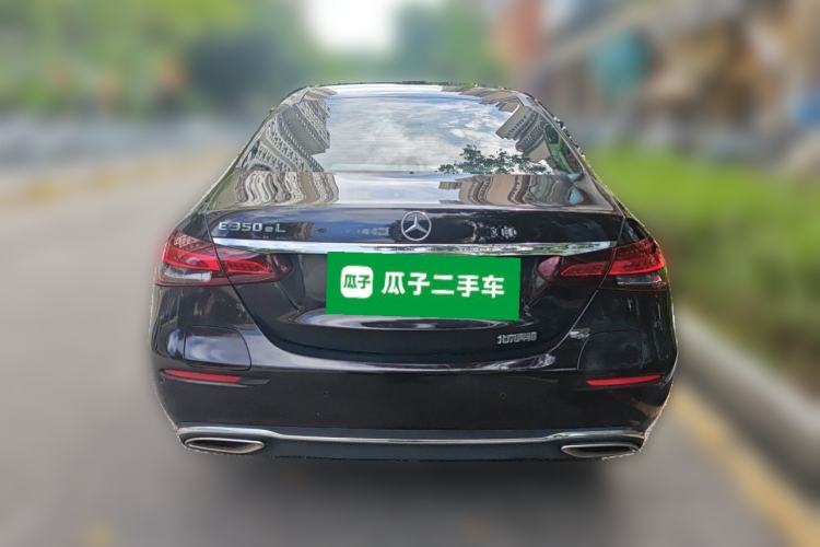 Used Mercedes-Benz E-Class New Energy 2021 E 350 e L Plug-in Hybrid Sedan Rear