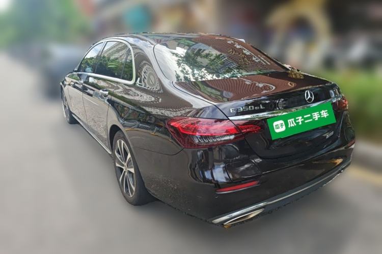 Used Mercedes-Benz E-Class New Energy 2021 E 350 e L Plug-in Hybrid Sedan Rear Left 45 Deg