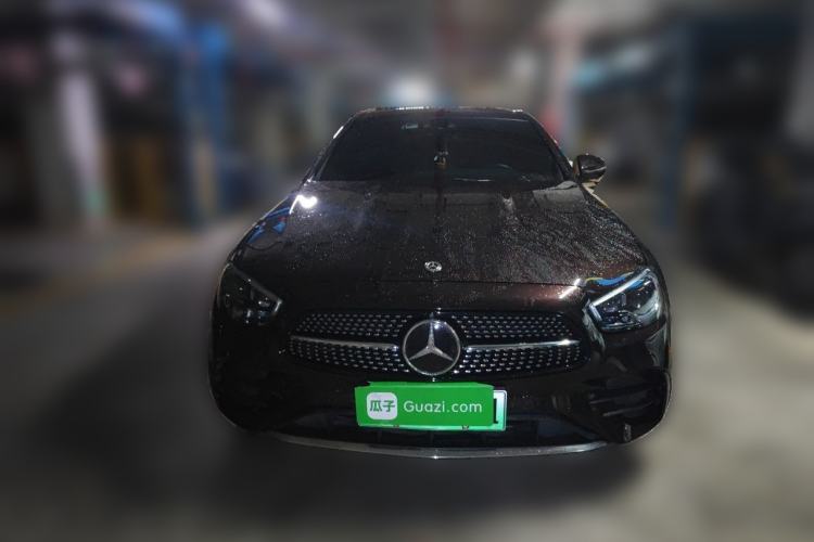 Used Mercedes-Benz E-Class New Energy 2021 E 350 e L Plug-in Hybrid Sports Sedan Front