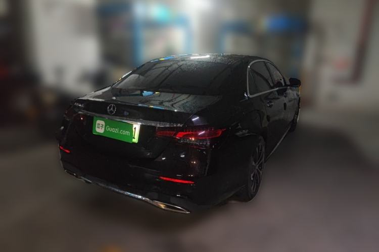 Used Mercedes-Benz E-Class New Energy 2021 E 350 e L Plug-in Hybrid Sports Sedan Rear Right 45 Deg