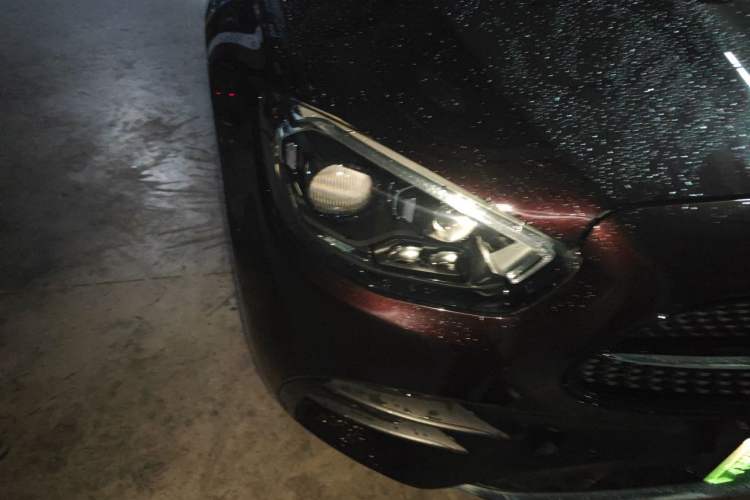 Used Mercedes-Benz E-Class New Energy 2021 E 350 e L Plug-in Hybrid Sports Sedan Right Front Headlight