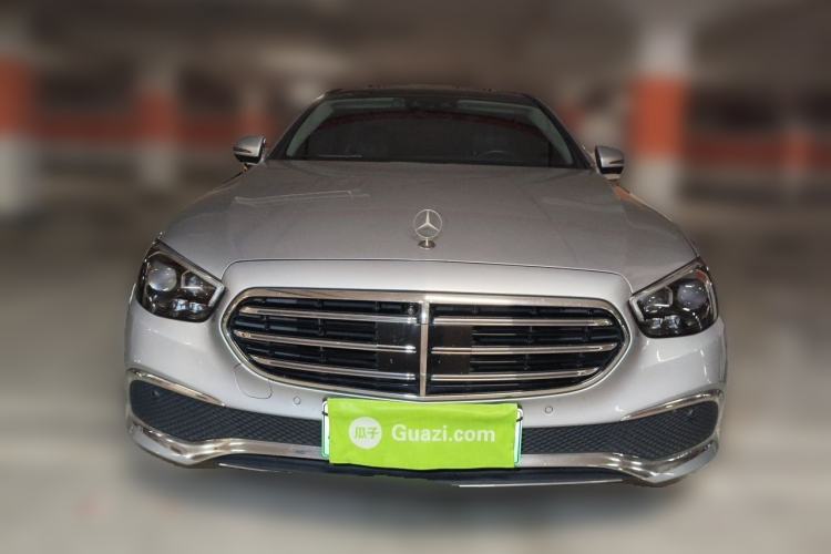 Used Mercedes-Benz E-Class New Energy 2021 E 350 e L Plug-in Hybrid Sedan Front