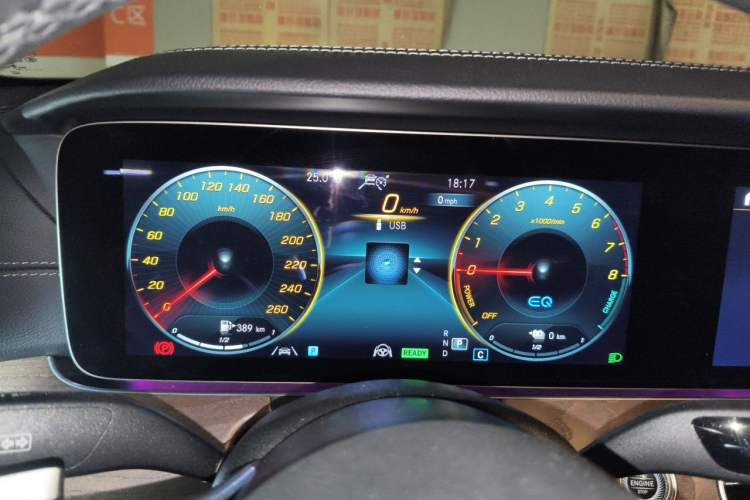 Used Mercedes-Benz E-Class New Energy 2021 E 350 e L Plug-in Hybrid Sedan Instrument Cluster