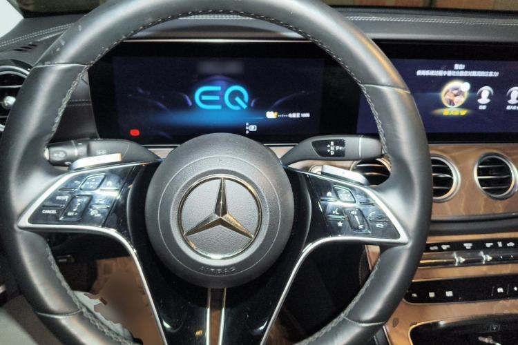 Used Mercedes-Benz E-Class New Energy 2021 E 350 e L Plug-in Hybrid Sedan Steering Wheel