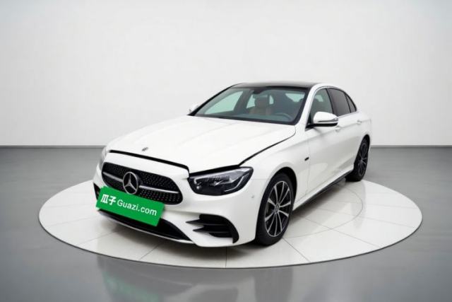 Used Mercedes-Benz E-Class New Energy 2021 E 350 e L Plug-in Hybrid Sports Sedan