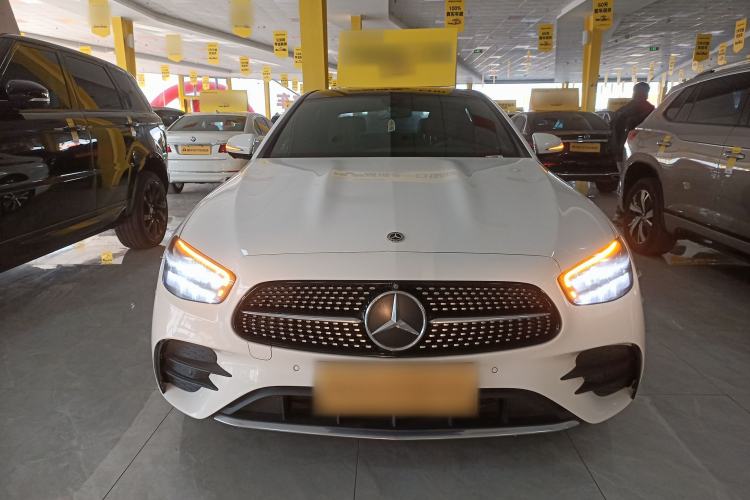 Used Mercedes-Benz E-Class New Energy 2021 E 350 e L Plug-in Hybrid Sports Sedan Exterior 1