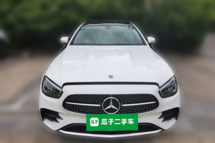Used Mercedes-Benz E-Class New Energy 2021 E 350 e L Plug-in Hybrid Sports Sedan Front