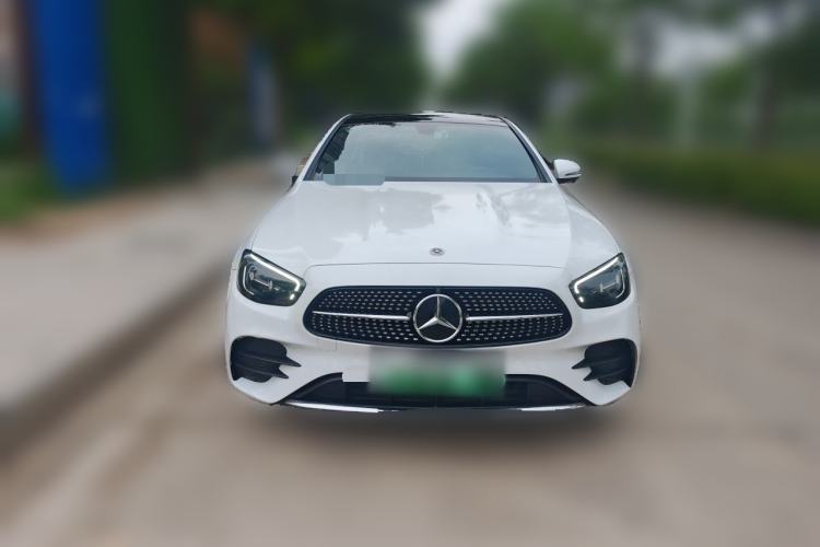 Used Mercedes-Benz E-Class New Energy 2021 E 350 e L Plug-in Hybrid Sports Sedan Front