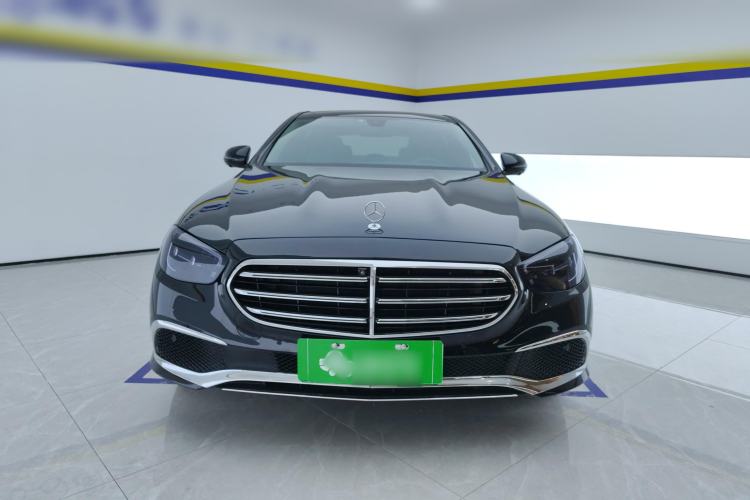 Used Mercedes-Benz E-Class New Energy 2021 E 350 e L Plug-in Hybrid Sedan Front