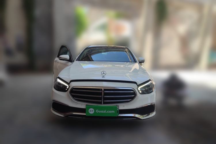 Used Mercedes-Benz E-Class New Energy 2021 E 350 e L Plug-in Hybrid Sedan Front