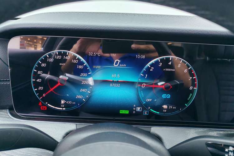 Used Mercedes-Benz E-Class New Energy 2021 E 350 e L Plug-in Hybrid Sedan Instrument Cluster