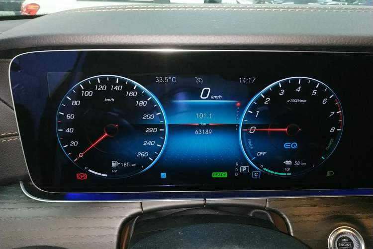 Used Mercedes-Benz E-Class New Energy 2021 E 350 e L Plug-in Hybrid Sports Sedan Instrument Cluster