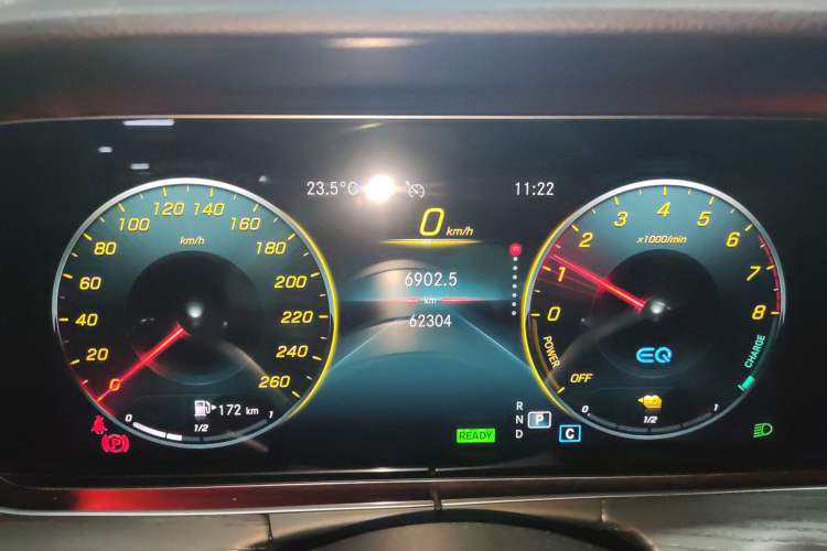 Used Mercedes-Benz E-Class New Energy 2021 E 350 e L Plug-in Hybrid Sports Sedan Instrument Cluster