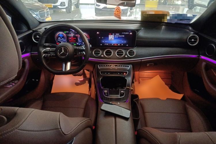 Used Mercedes-Benz E-Class New Energy 2021 E 350 e L Plug-in Hybrid Sports Sedan Interior 2