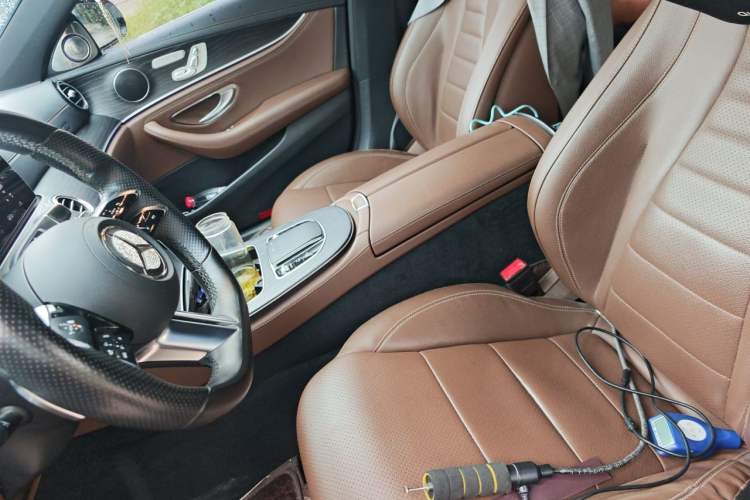 Used Mercedes-Benz E-Class New Energy 2021 E 350 e L Plug-in Hybrid Sports Sedan Left Front Seat