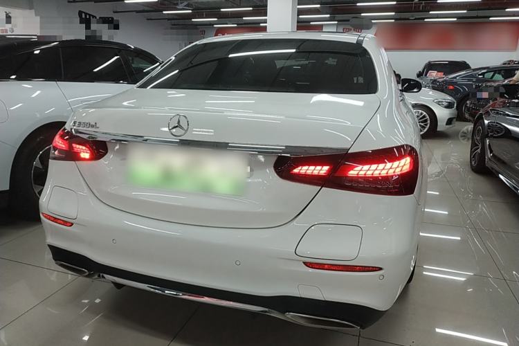 Used Mercedes-Benz E-Class New Energy 2021 E 350 e L Plug-in Hybrid Sports Sedan Rear