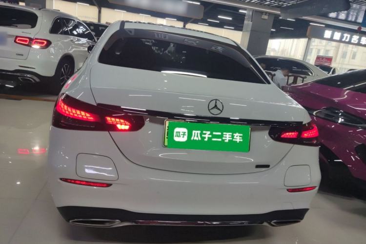 Used Mercedes-Benz E-Class New Energy 2021 E 350 e L Plug-in Hybrid Sports Sedan Rear