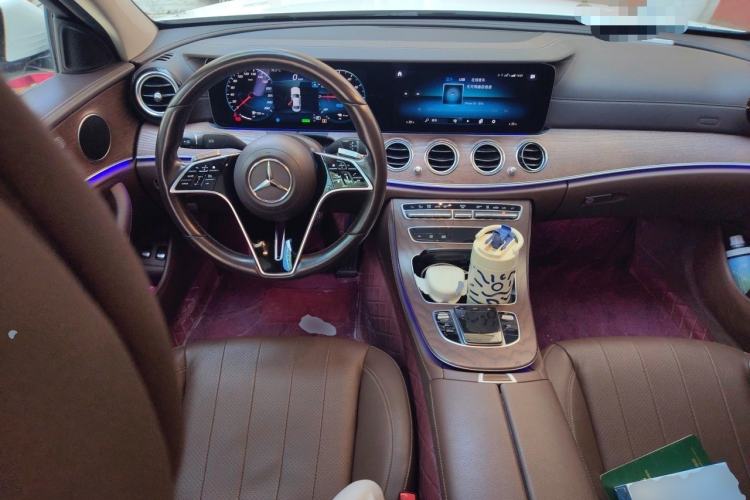 Used Mercedes-Benz E-Class New Energy 2021 E 350 e L Plug-in Hybrid Sedan Steering Wheel