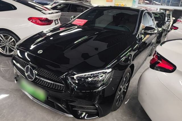 Used Mercedes-Benz E-Class New Energy 2022 E 350 e L Plug-in Hybrid Sports Sedan