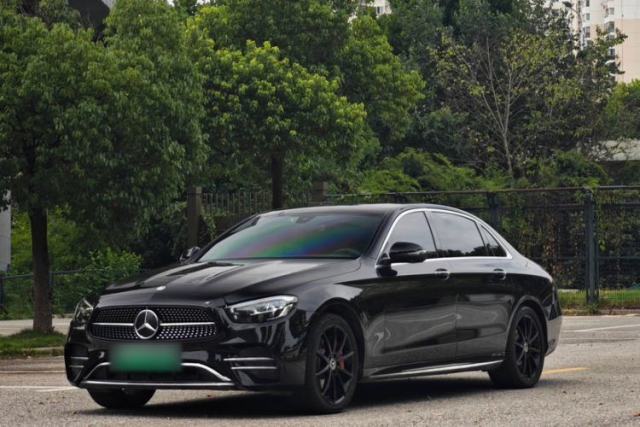 Used Mercedes-Benz E-Class New Energy 2022 Second Facelift E 350 e L Plug-in Hybrid Sports Sedan