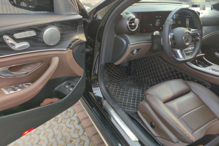 Used Mercedes-Benz E-Class New Energy 2022 Second Facelift E 350 e L Plug-in Hybrid Sports Sedan Driver Seat