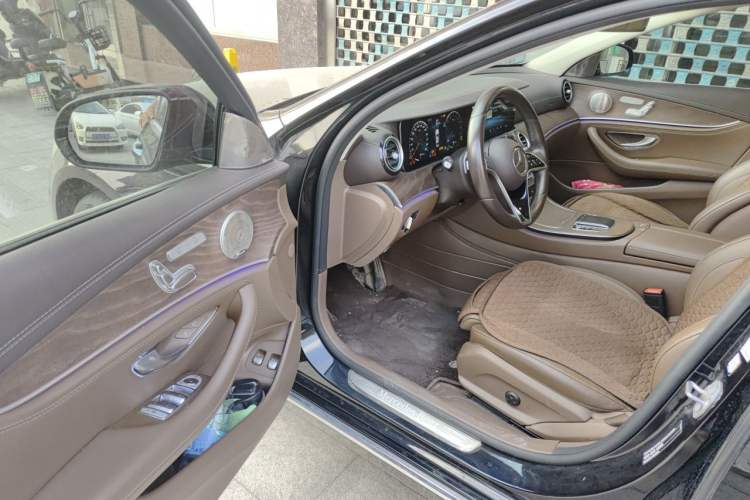 Used Mercedes-Benz E-Class New Energy 2022 Second Facelift E 350 e L Plug-in Hybrid Sports Sedan Driver Seat