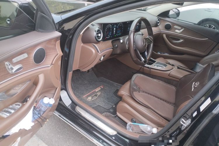 Used Mercedes-Benz E-Class New Energy 2022 Second Facelift E 350 e L Plug-in Hybrid Sedan Driver Seat