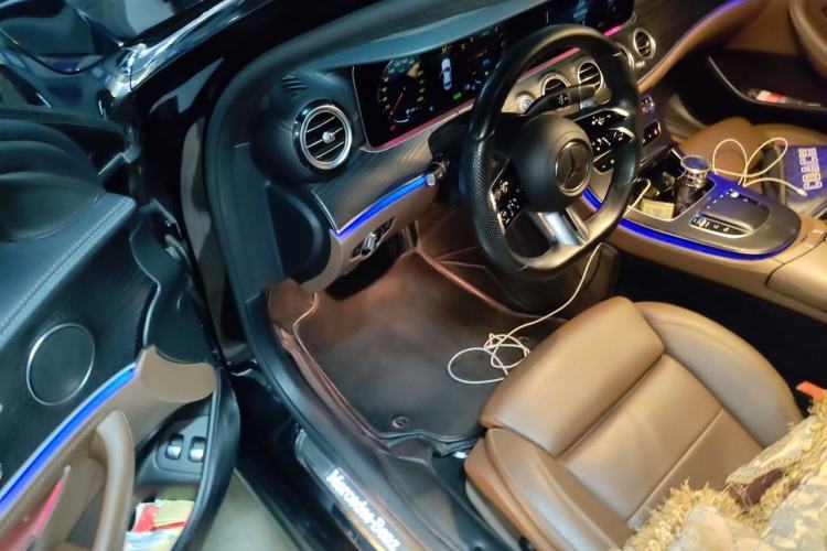 Used Mercedes-Benz E-Class New Energy 2022 Second Facelift E 350 e L Plug-in Hybrid Sports Sedan Driver Seat