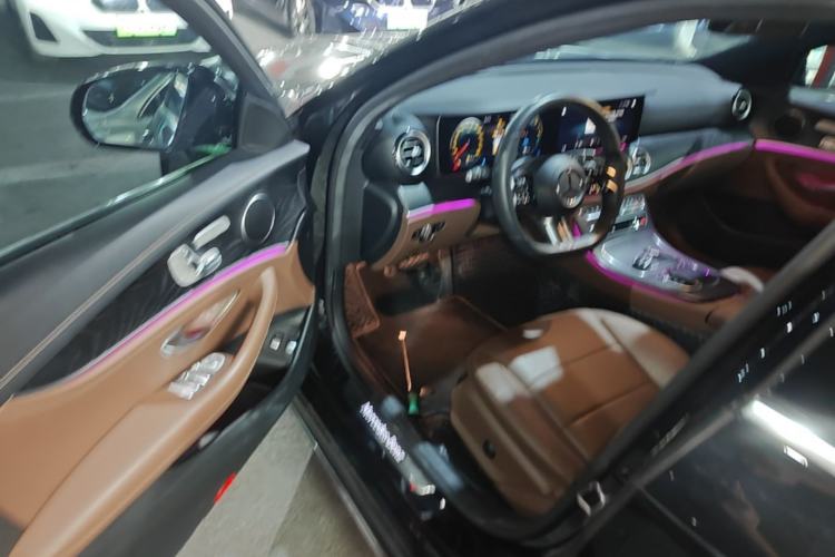 Used Mercedes-Benz E-Class New Energy 2022 Restyled E 350 e L Plug-in Hybrid Sports Sedan Driver Seat