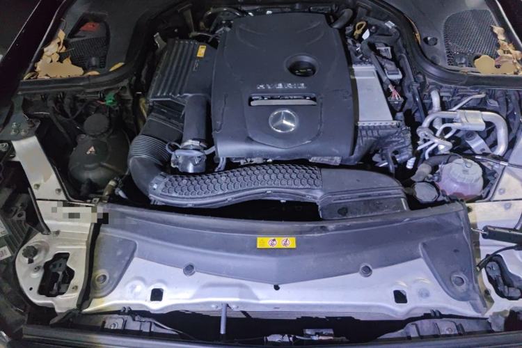 Used Mercedes-Benz E-Class New Energy 2022 Facelift E 350 e L Plug-in Hybrid Sedan Engine Bay