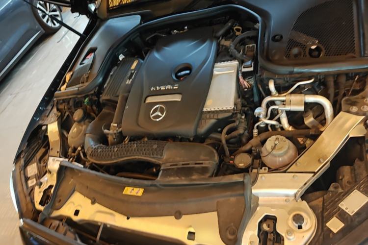 Used Mercedes-Benz E-Class New Energy 2022 Facelift E 350 e L Plug-in Hybrid Sedan Engine Bay