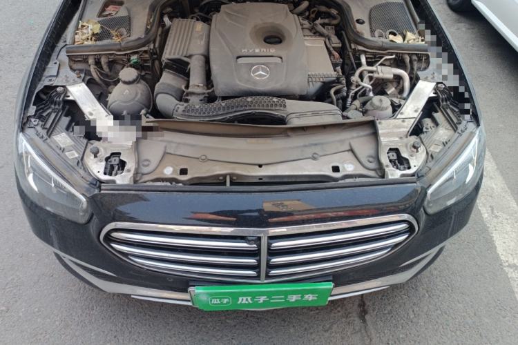 Used Mercedes-Benz E-Class New Energy 2022 Restyled E 350 e L Plug-in Hybrid Sedan Engine Bay