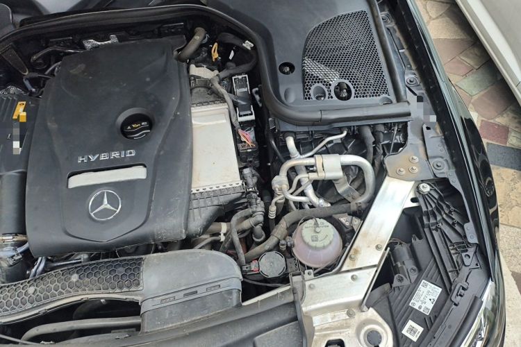 Used Mercedes-Benz E-Class New Energy 2022 Restyled E 350 e L Plug-in Hybrid Sports Sedan Engine Bay Left