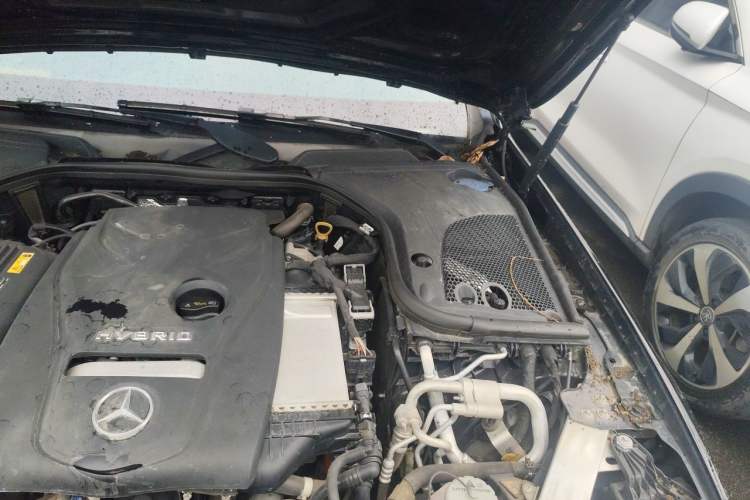 Used Mercedes-Benz E-Class New Energy 2022 Second Facelift E 350 e L Plug-in Hybrid Sports Sedan Engine Bay Left