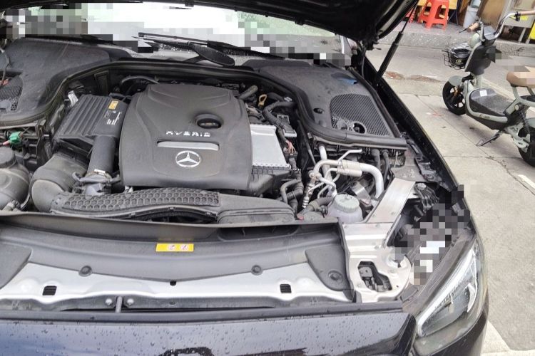 Used Mercedes-Benz E-Class New Energy 2022 Restyled E 350 e L Plug-in Hybrid Sedan Engine Bay Left