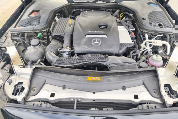 Used Mercedes-Benz E-Class New Energy 2022 Second Facelift E 350 e L Plug-in Hybrid Sedan Engine Bay