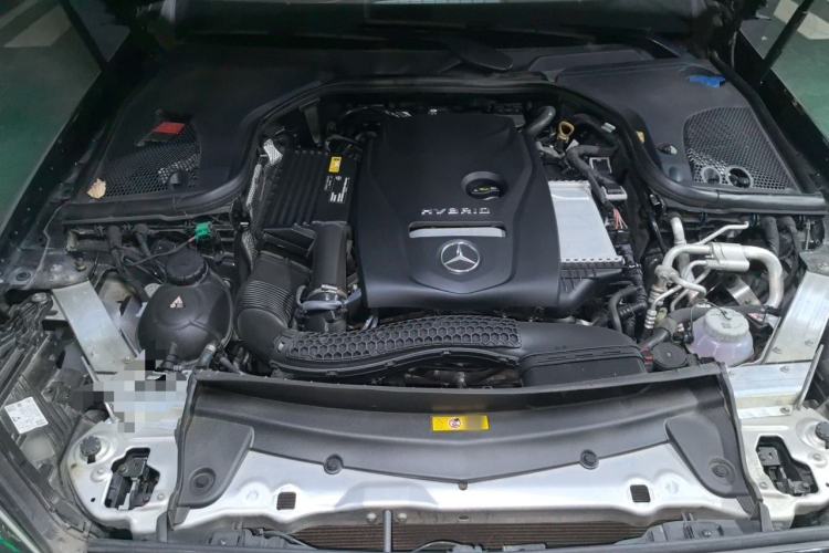 Used Mercedes-Benz E-Class New Energy 2022 Second Facelift E 350 e L Plug-in Hybrid Sedan Engine Bay