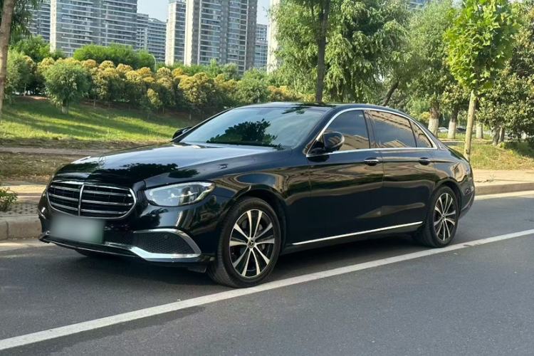 Used Mercedes-Benz E-Class New Energy 2022 Facelift E 350 e L Plug-in Hybrid Sedan Exterior 1