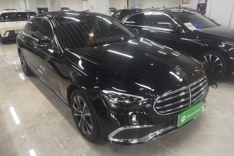 Used Mercedes-Benz E-Class New Energy 2022 Second Facelift E 350 e L Plug-in Hybrid Sedan Exterior 1